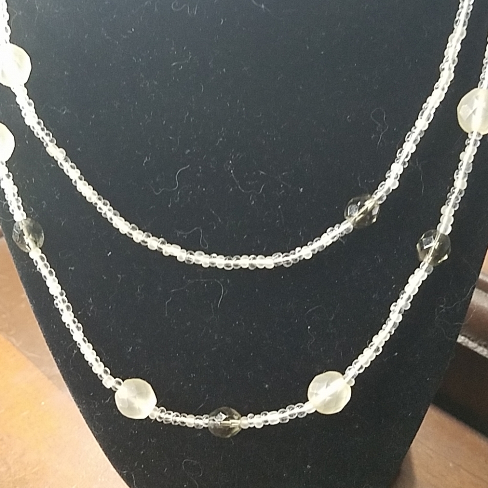 Long string of beautiful beads